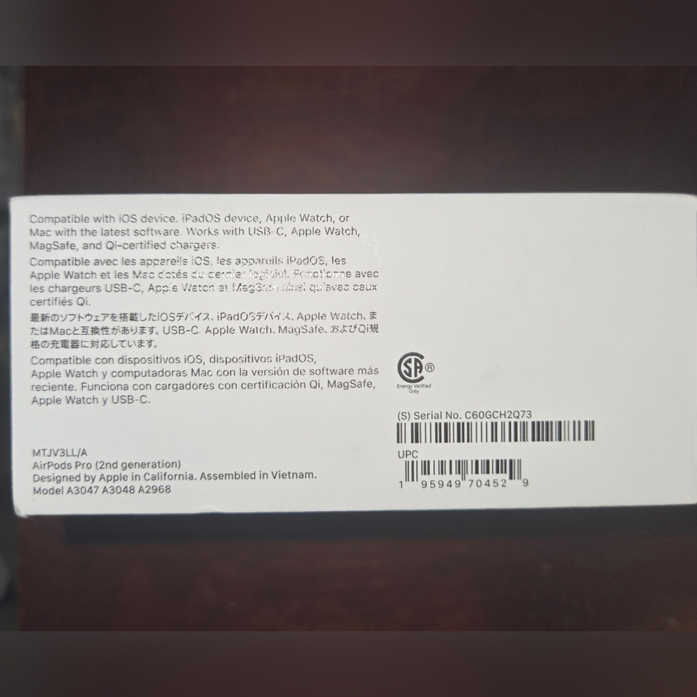 Apple AirPods Pro 2nd Gen - Picture 4 of 7